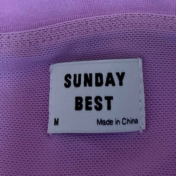 Aritzia Sunday Best Purple Sleeveless Corset Bustier Camisole Crop Tank Top Sz M - Picture 3 of 4